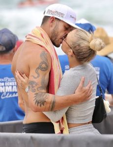Tammy Hembrow and Matthew Poole