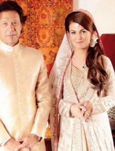 Imran Khan and Reham Khan