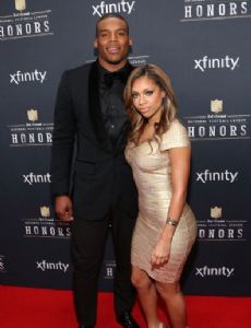 Cam Newton and Shakia Proctor