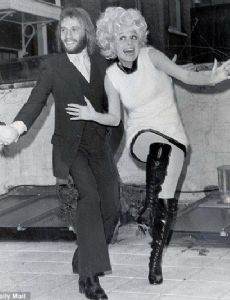 Barbara Windsor and Maurice Gibb