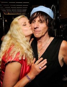 Jeff Beck and Sandra Cash