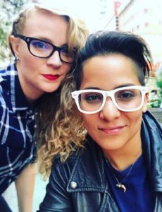 Emily Tarver and Vicci Martinez