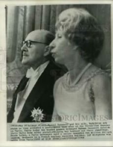 Marcel Dassault and Madeleine Minckes