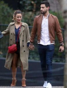 Caroline Flack and Andrew Brady