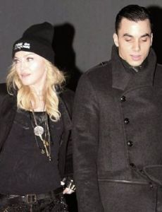 Madonna and Timor Steffens