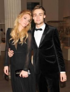 Douglas Booth and Vanessa Kirby