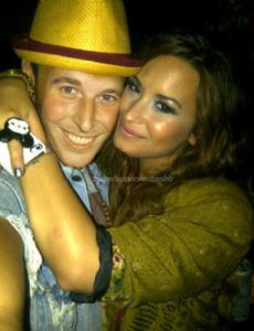 Demi Lovato and Alex Noyes