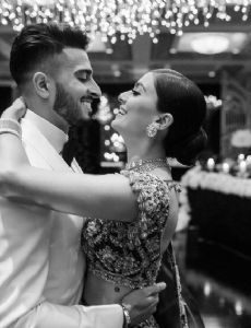 Arvind Grewal and Shania Bhatti