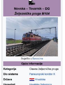 M104 railway (Croatia)