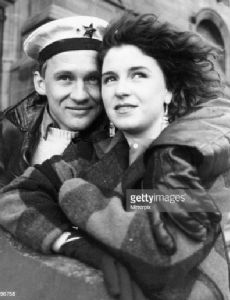 Alexandra Pigg and Peter Firth