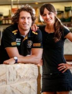 Arina Rodionova and Tyrone Vickery