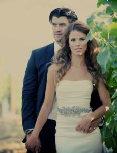 Brent Seabrook and Dayna Marcellus