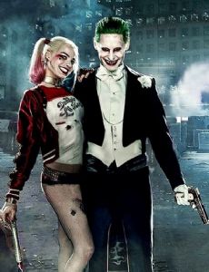 Margot Robbie and Jared Leto