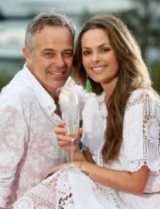 Cameron Daddo and Alison Brahe