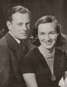 David Mountbatten, 3rd Marquess of Milford Haven and Romaine Dahlgren Pierce