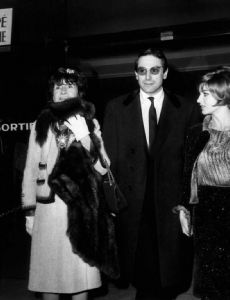 Robert Hossein and Marie-France Pisier