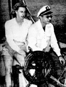 L. Ron Hubbard and Sara Northrup