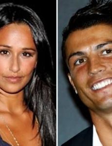 Rita Pereira and Cristiano Ronaldo