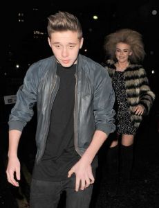 Brooklyn Beckham and Tallia Storm