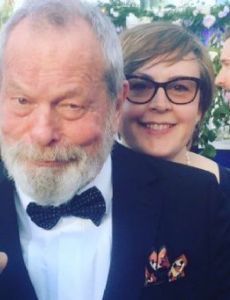 Caroline Goodall and Nicola Pecorini
