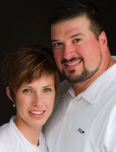 Joe Andruzzi and Jen Andruzzi