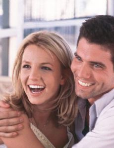 Britney Spears and Anson Mount