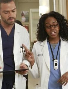 Jerrika Hinton and Jesse Williams