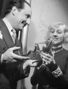 André Perugia and Lucienne Legrand