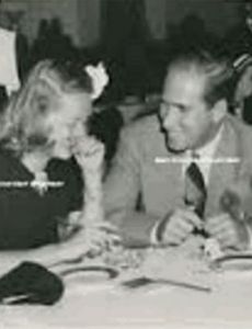 Robert S. Taplinger and Bette Davis