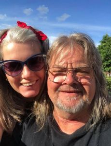 Steve Grimmett and Millie Grimmett