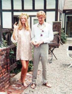 Nena Thurman and Robert Thurman