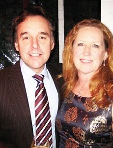 Chris Columbus and Monica Devereux
