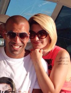 Márcio Emerson Passos and Antonia Fontenelle