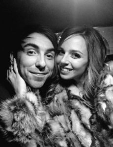 Alex Gaskarth and Lisa Ruocco