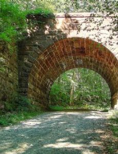 River Road Stone Arch Railroad Bridge