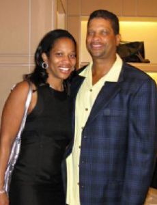 Eddie Jordan and Charrisse Jackson Jordan
