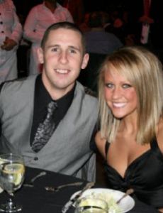 Brian Hartline and Lindsay Smith (spouse)