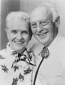 Grace Stafford and Walter Lantz
