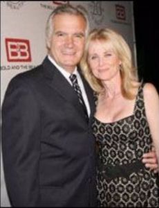 Laurette Spang and John McCook