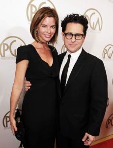Katie McGrath and J.J. Abrams