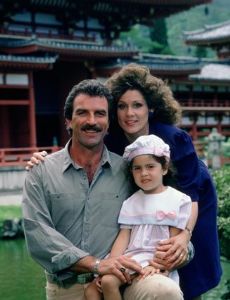 Tom Selleck and Marta DuBois