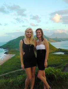 Kaelyn Petras and Lucy Sutcliffe