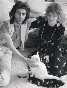 Celia Birtwell and Ossie Clark