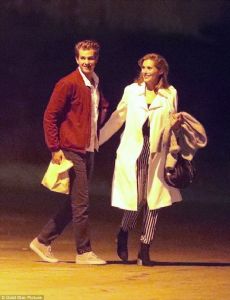 Andrew Garfield and Susie Abromeit