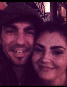 Adam Gontier and Jeanie Marie (fiancee)