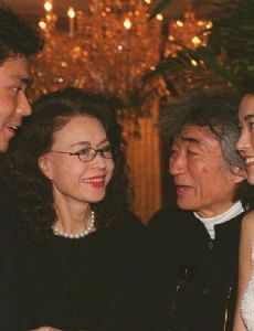 Seiji Ozawa and Miki Irie