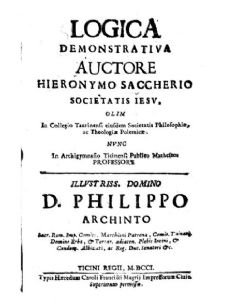 Giovanni Girolamo Saccheri
