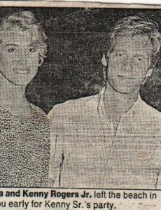 Sheila Lussier and Kenny Rogers jr.