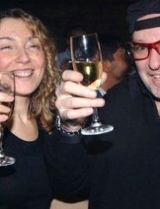 Vasco Rossi and Laura Rossi