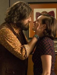 Elisabeth Moss and Jay R. Ferguson
